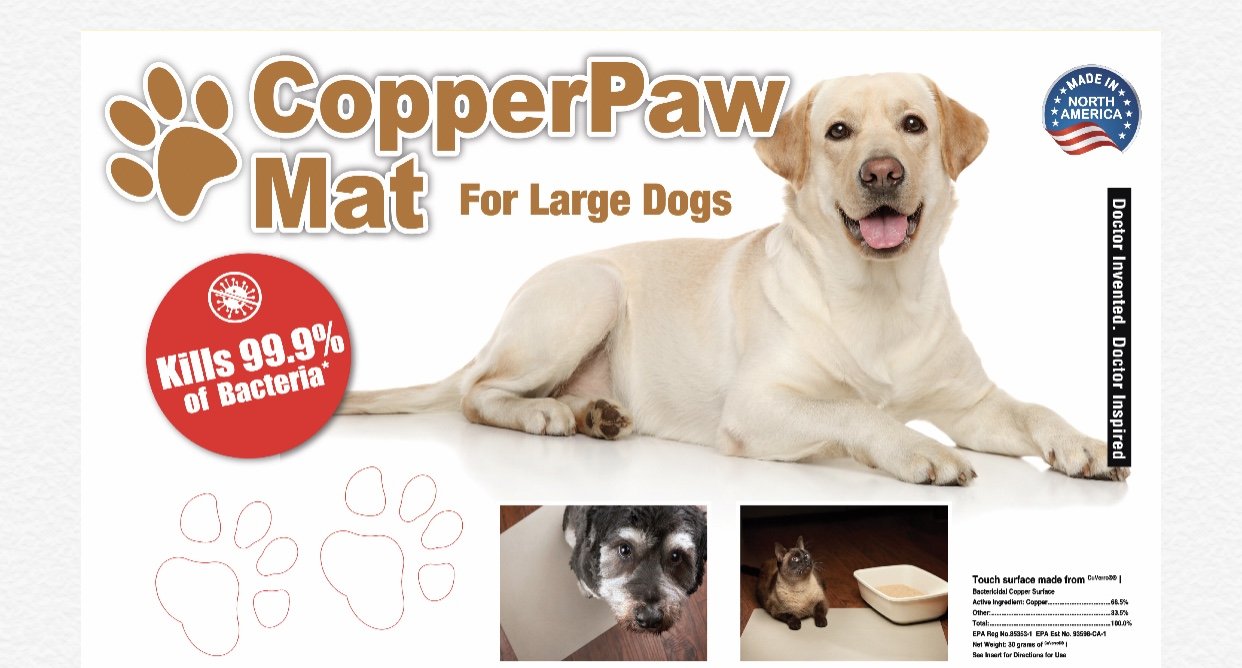CopperPaw Mat - Copper Footmat